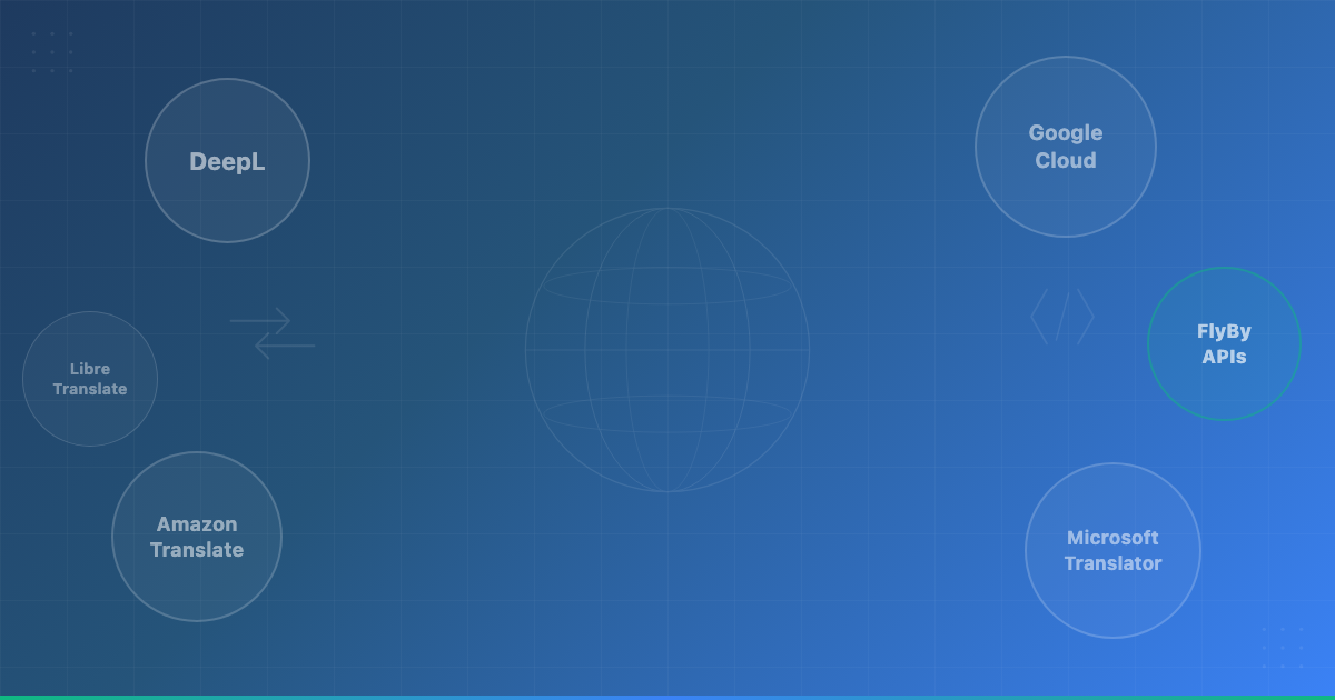 5 Best DeepL Alternatives for Translation APIs in 2026 5 Best DeepL Alternatives for Translation APIs in 2026